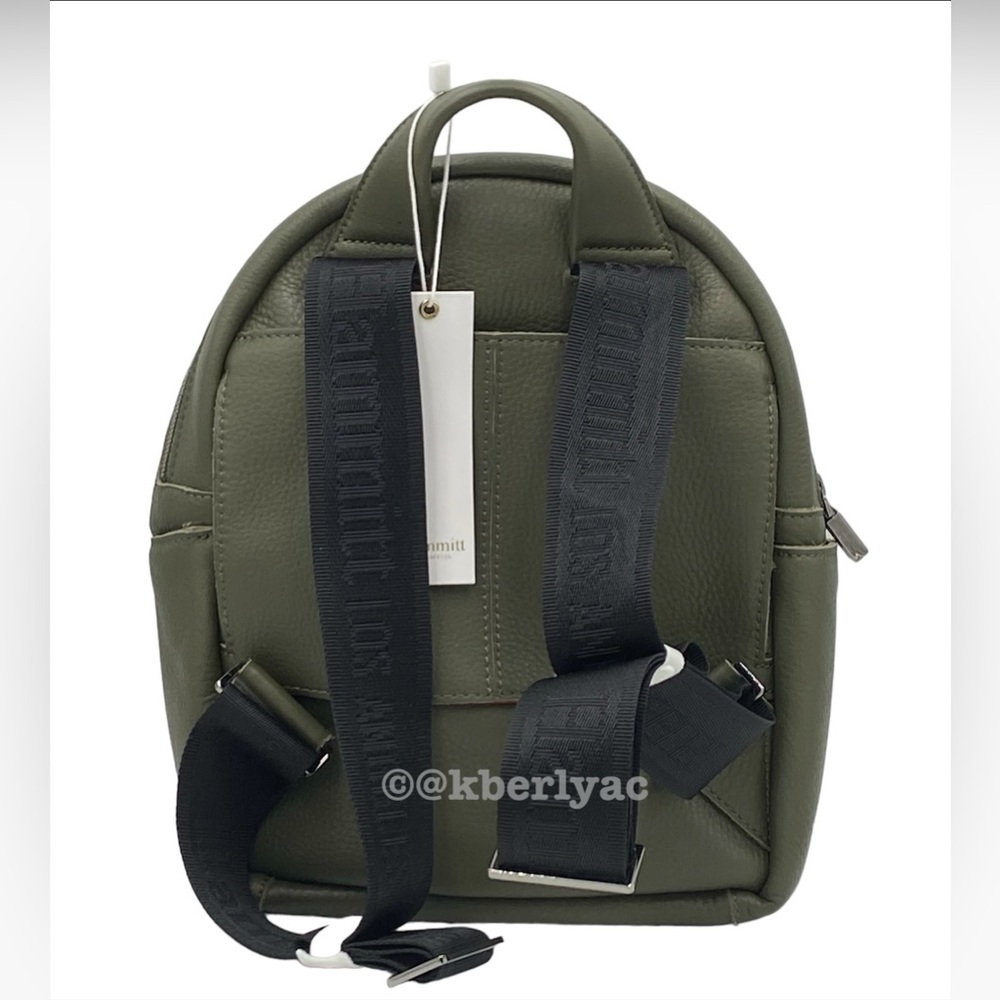Hammitt Shane Large Olive Pebbled Leather Backpack NWT - Picture 3 of 6